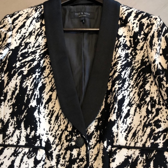 -euc Rag &Bone Harper blazer size 0. - Picture 6 of 12